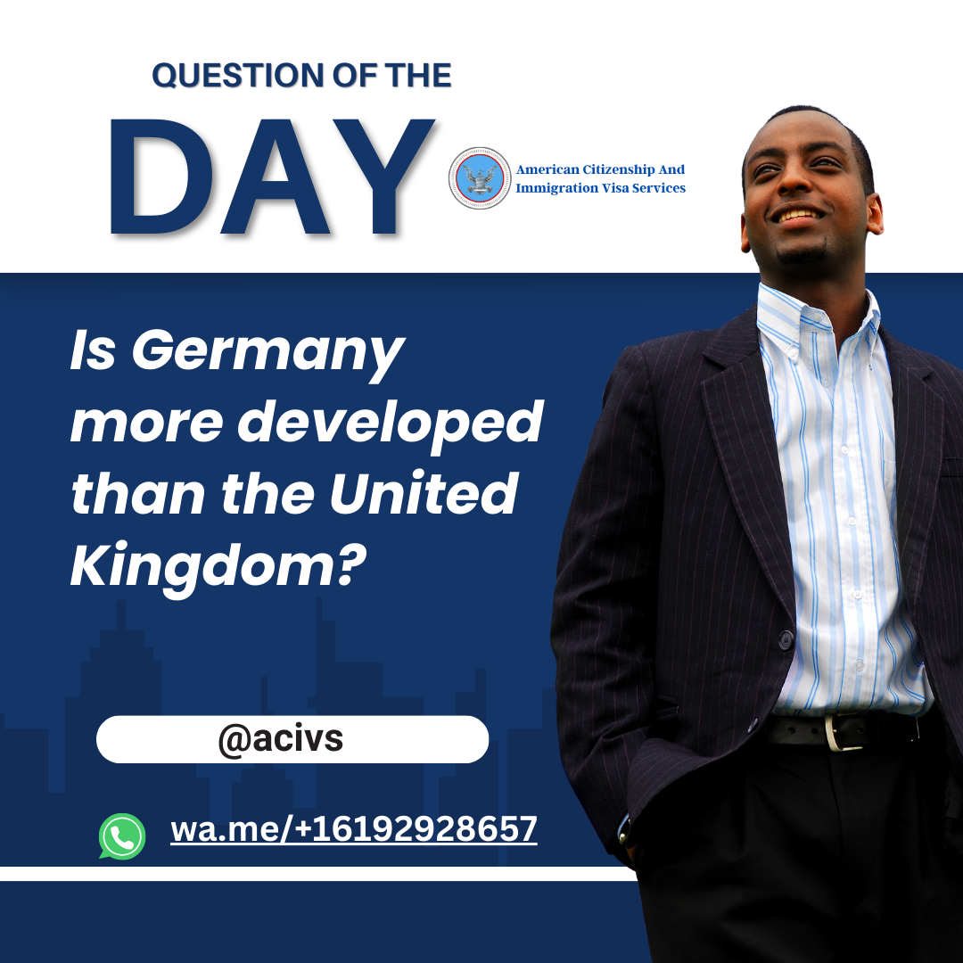 Read more about the article Is Germany more developed than the United Kingdom?
